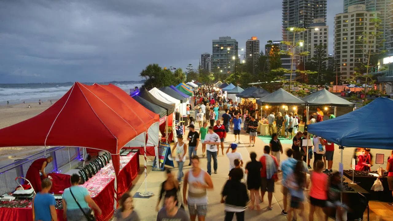 Surfers Paradise Christmas Twilight Market